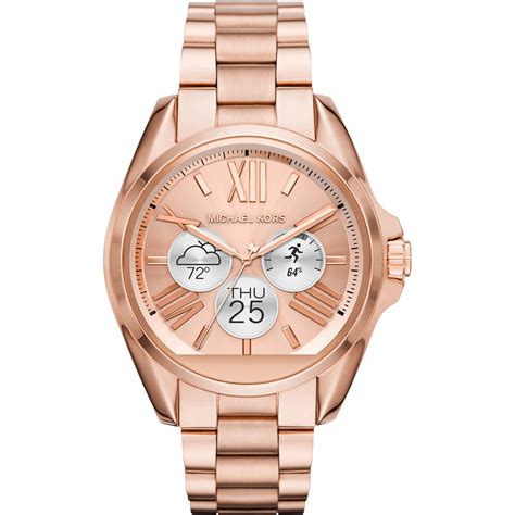 michael kors mkt5004 display|Gen 4 Bradshaw Rose Gold.